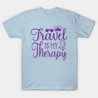 Travel Is My Therapy T-Shirt